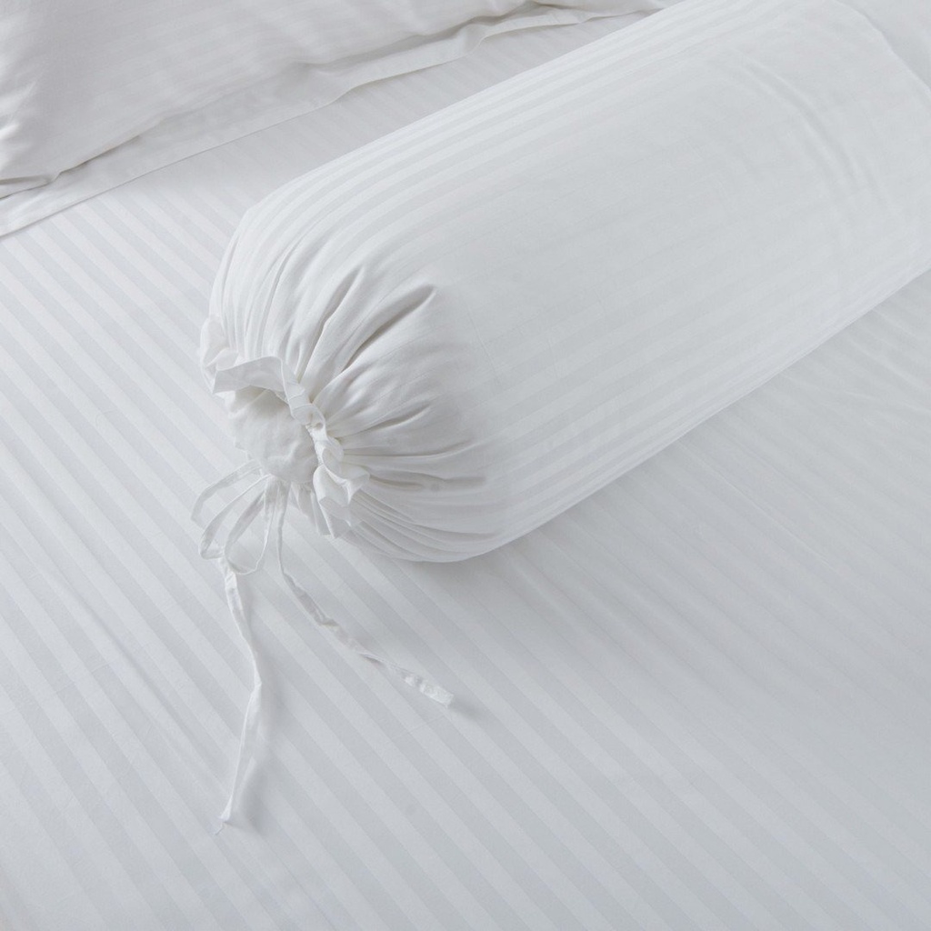 Sarung Guling Tidur or Bolster Case Uk Besar Hotel Full Katun Stripe / Polos