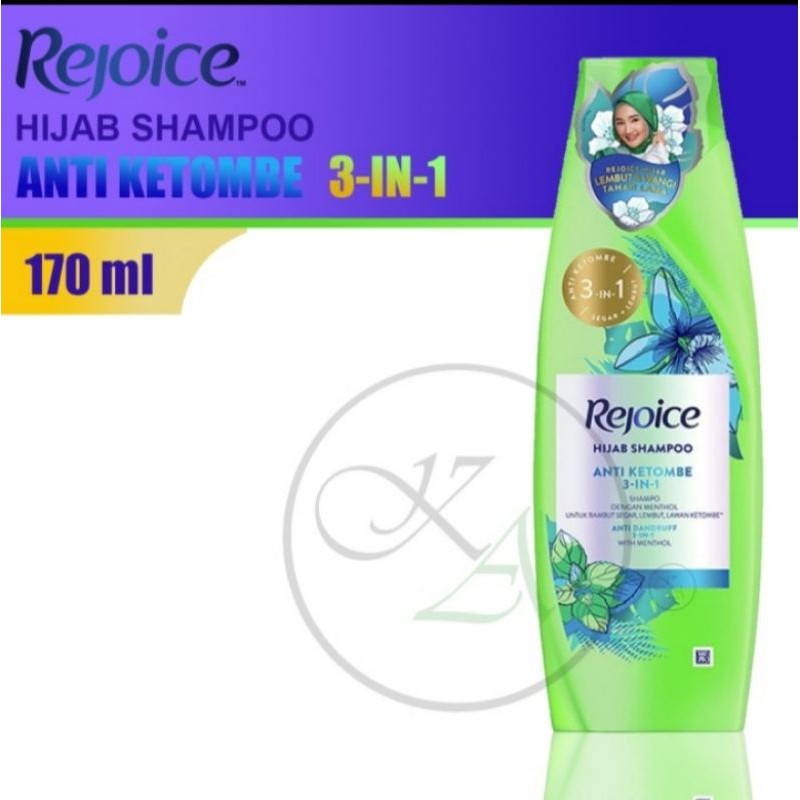 Rejoice hijab anti ketombe 3 in 1 sampo 170 ml