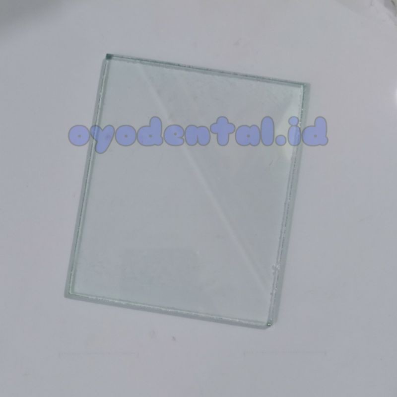 Jual Dental mixing slab pad / glass pad / glass plate / tempat pengaduk