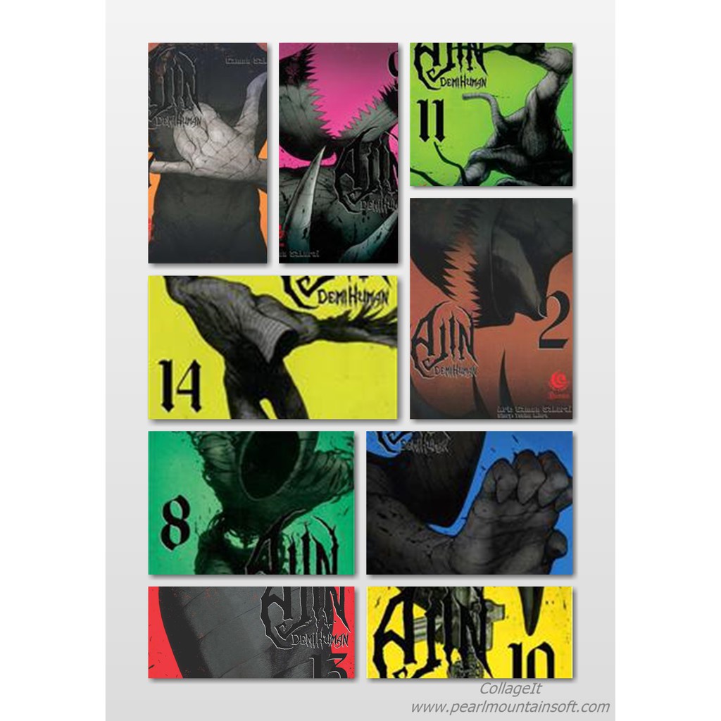 KOMIK CABUTAN AJIN - DEMI HUMAN (ready no 1 sd 14)