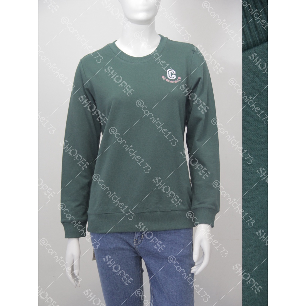 Corniche Febri Sweatshirt Hijau - TM231539