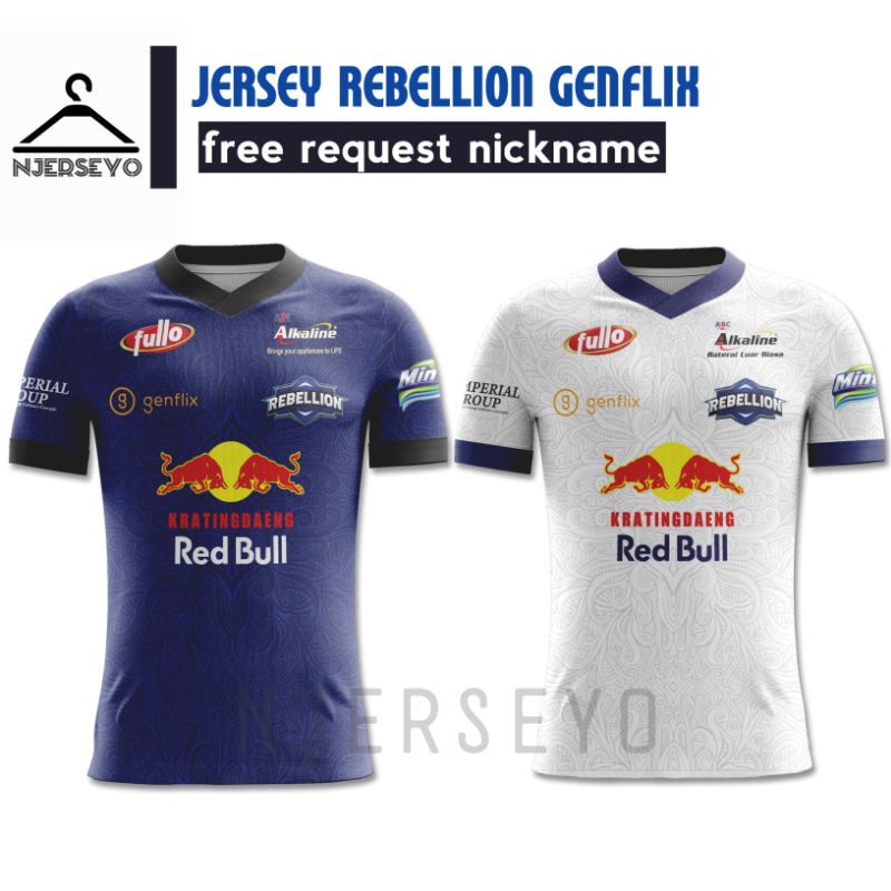JERSEY REBELLION GENFLIX (free request nickname)