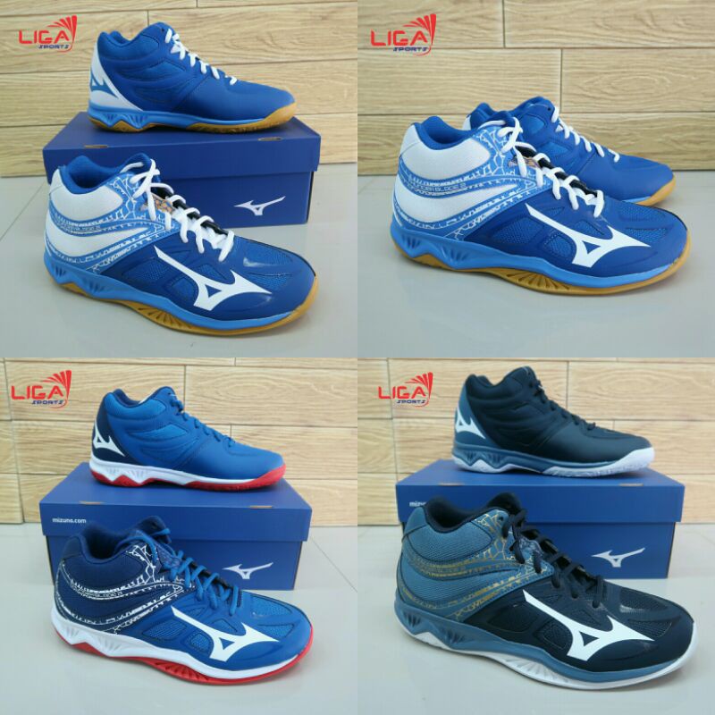 Sepatu voli Mizuno Thunderblade Thunder Blade MID Original