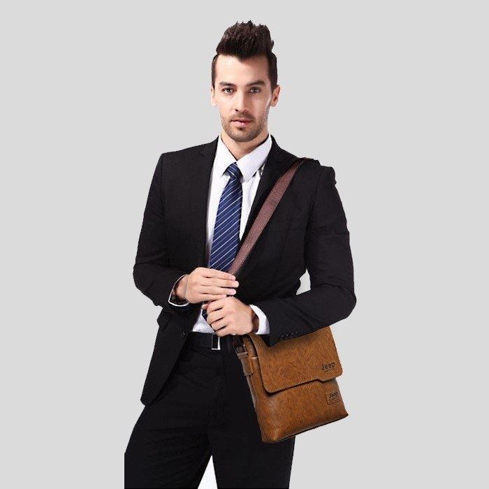 BJ290661 (2IN1) - BLACK/BROWN/COFFEE - TAS PRIA SLEMPANG COWOK LAKI FASHION MEN IMPORT MODIS ELEGAN TERMURAH TERLARIS TERBARU BAGSTORE JAKARTA TAS BATAM JT90661