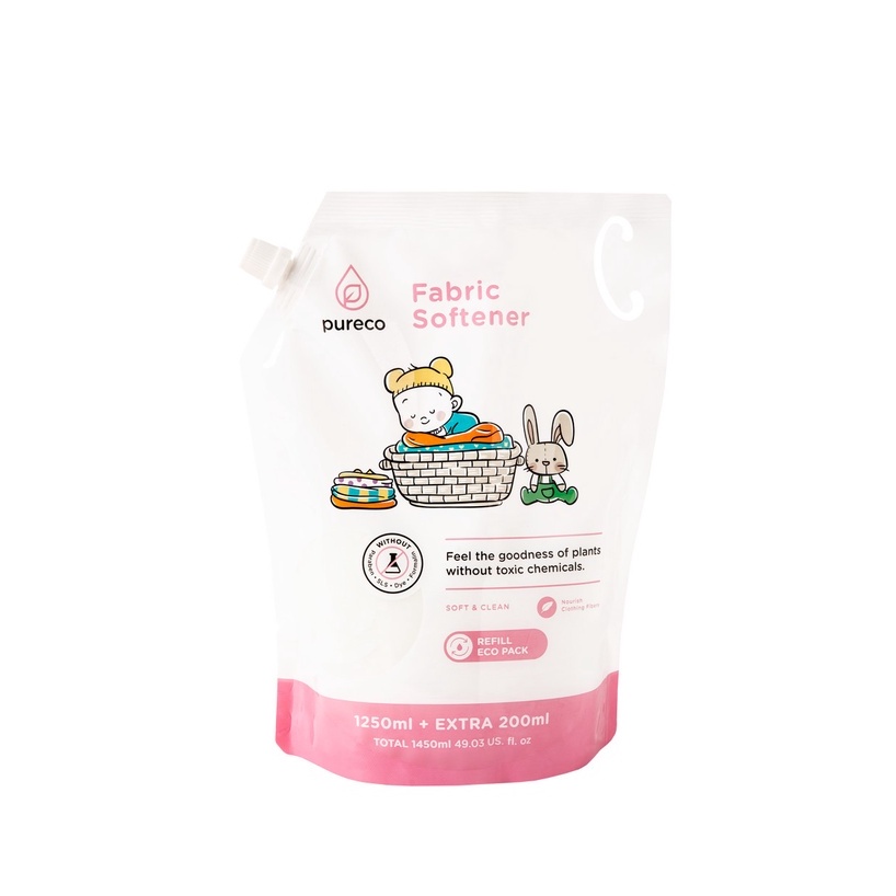 Pureco, Liquid Fabric Softener 1450ml