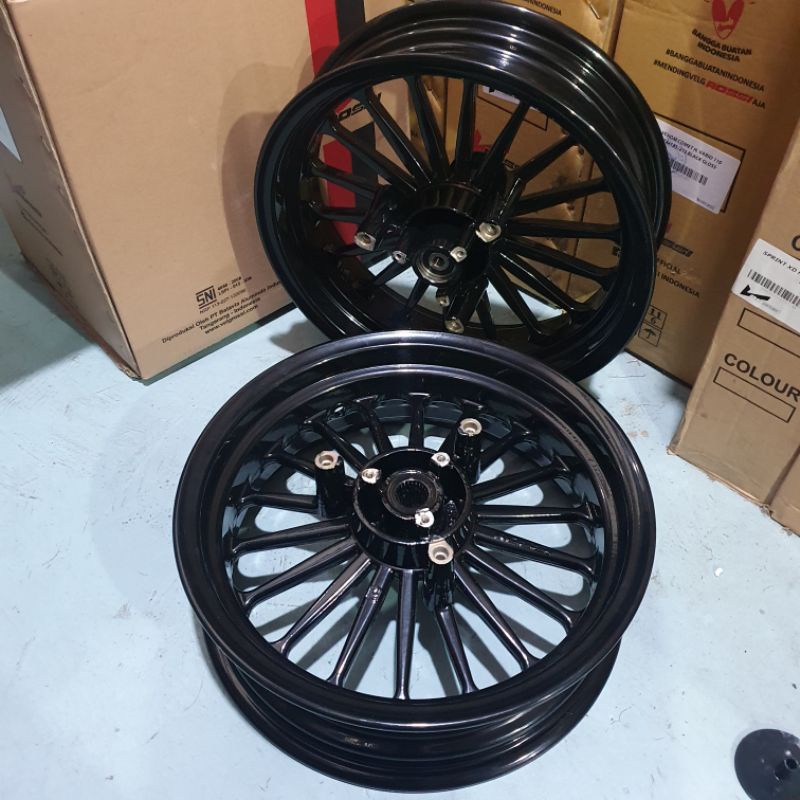 Velg Vrossi Andong Nmax New Vrossi Venom Galaxy max 2 / Velg lebar Nmax New rossi