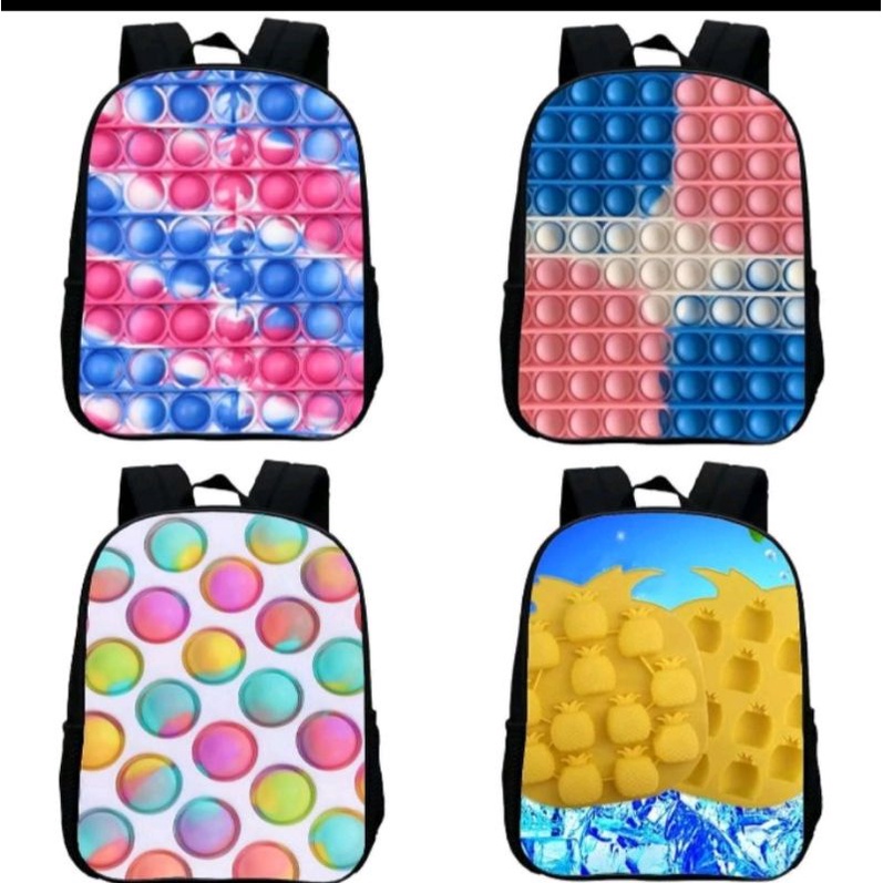 TAS RANSEL ANAK SEKOLAH/ BACPKPACK POP IT TERBARUH / TK/SD/SMP