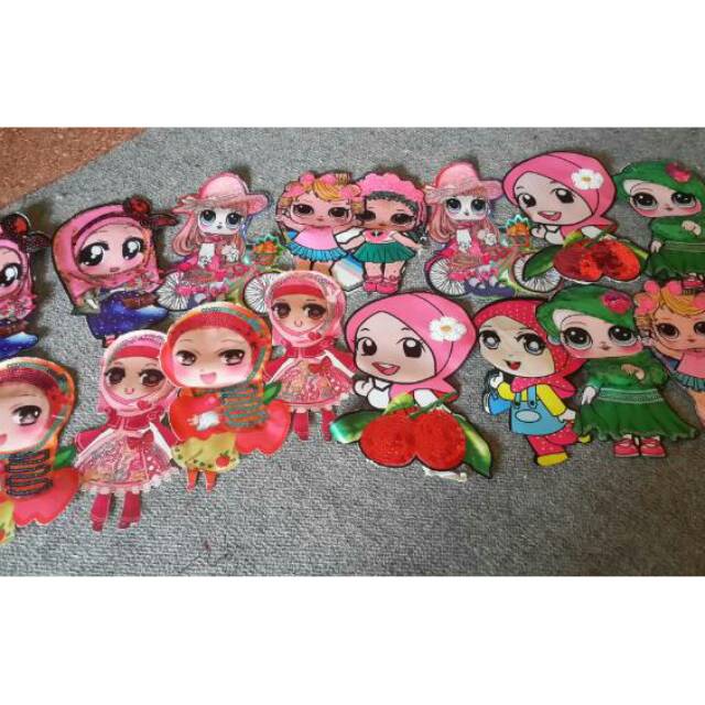 Patch LOL  2 LED  + MUSIK(ENTAH APA) 20CM