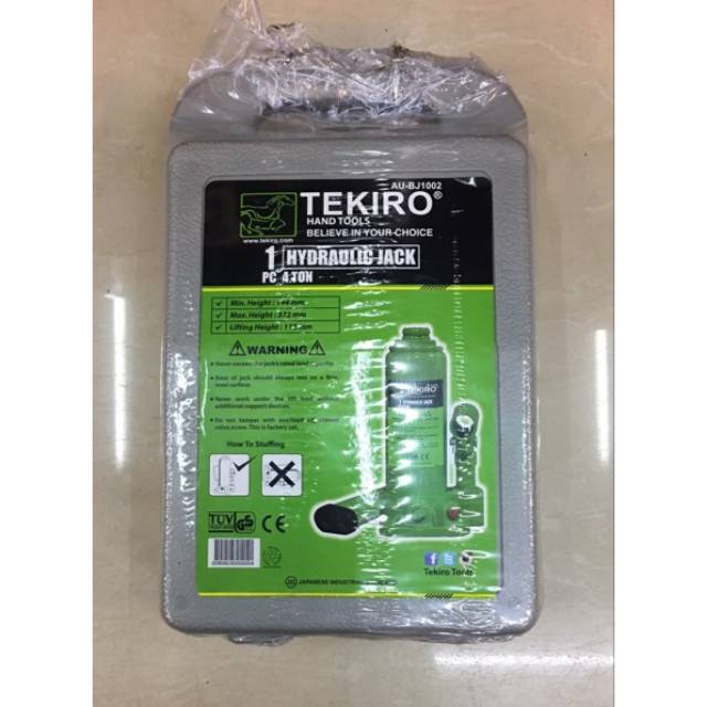Dongkrak botol tekiro 4 ton