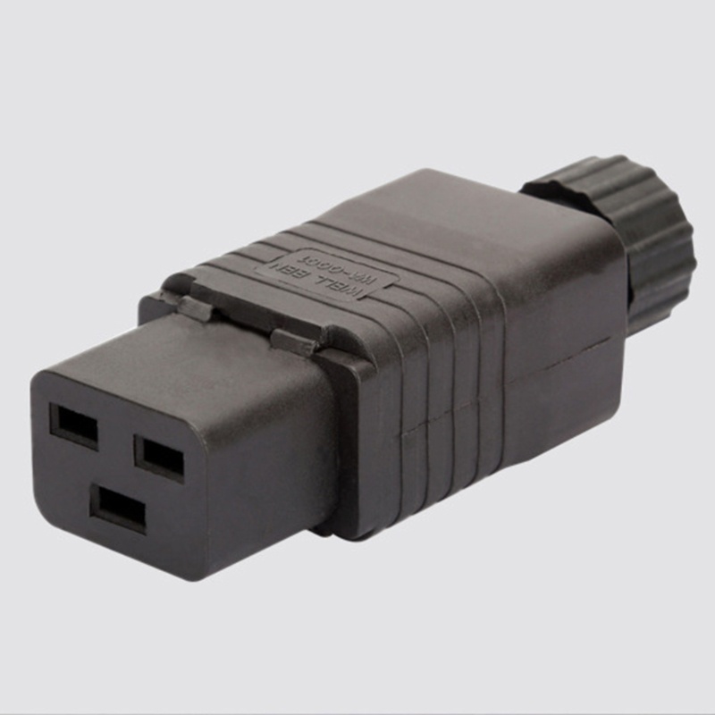 Cre IEC PDU UPS 16A 250VAC 320c 19colokan Conector IEC Conector IEC 320c19 C19 Plugue Female Conect Rewirable Socket Dur