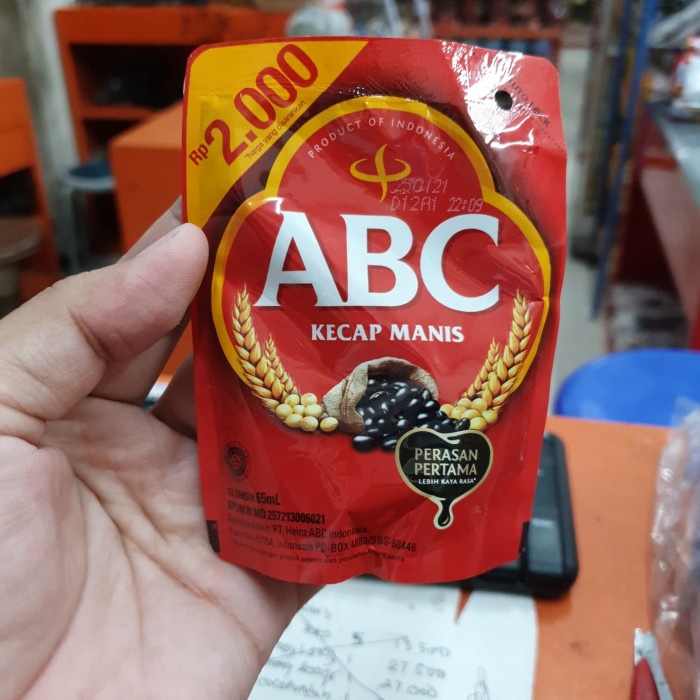 

65ML - KECAP ABC / KECAP MANIS ABC atayatoko