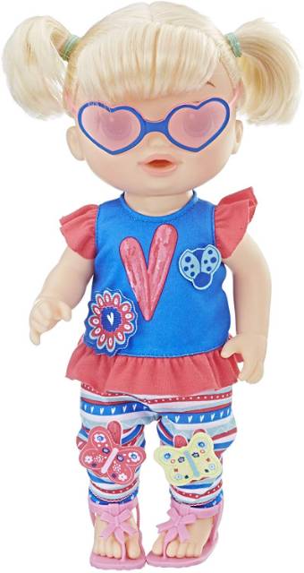 baby alive so many styles blonde