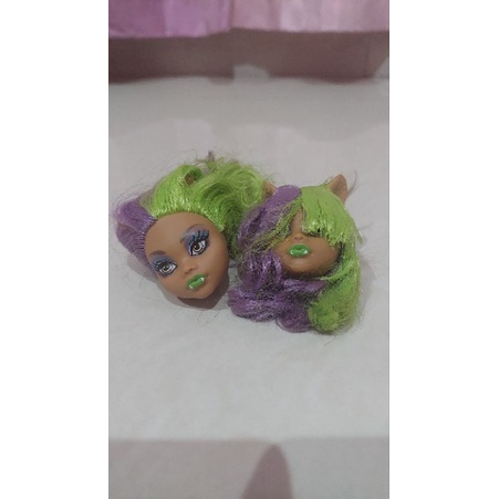 Kepala Monster High Clawdeen Wolf Maul Monsteristas