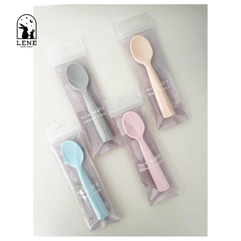 Miniware Training Spoon Sendok Makan MPASI Bayi Anak isi 1