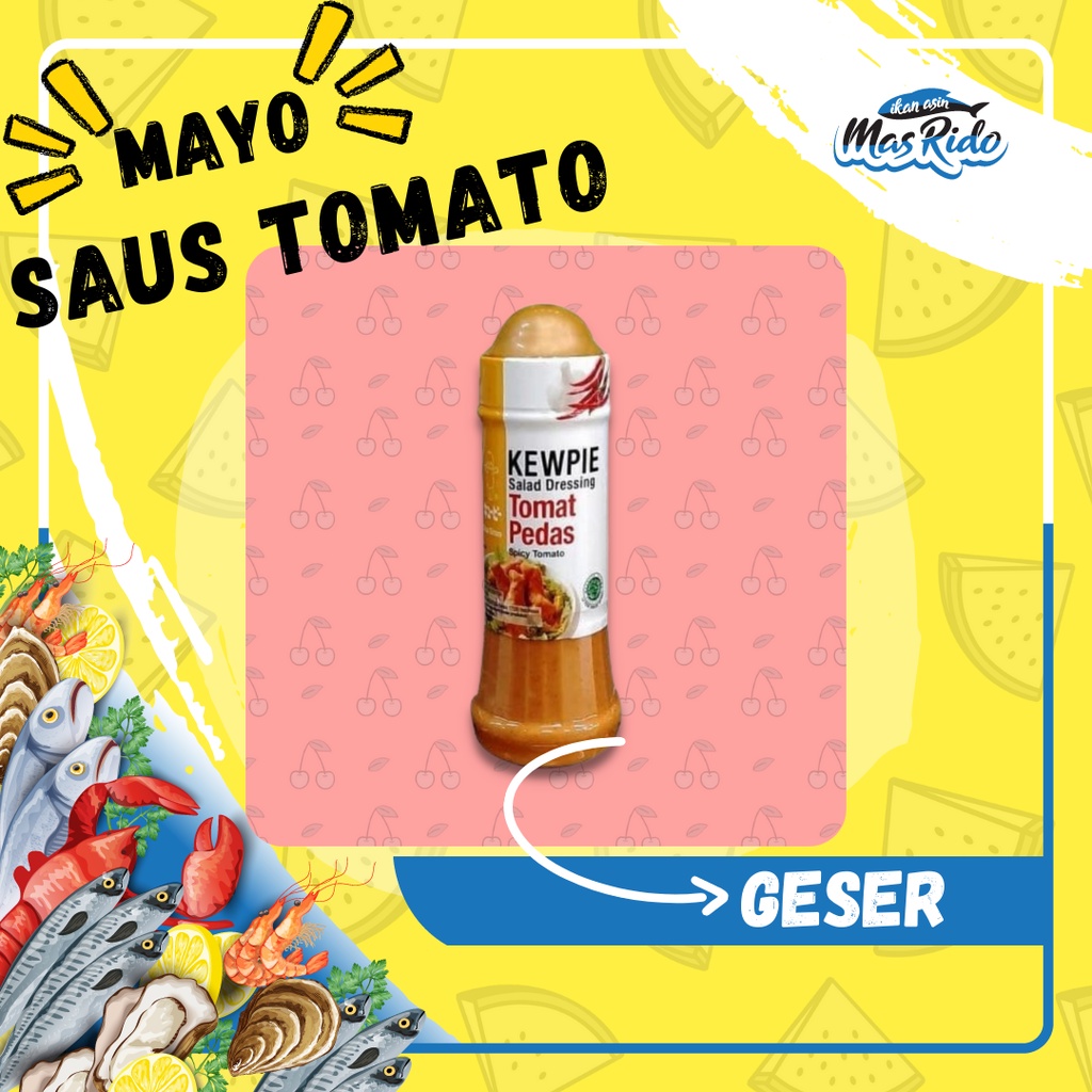 

Kewpie Salad Dressing Saus Salad Spicy Tomato Tomat Pedas 200 Ml