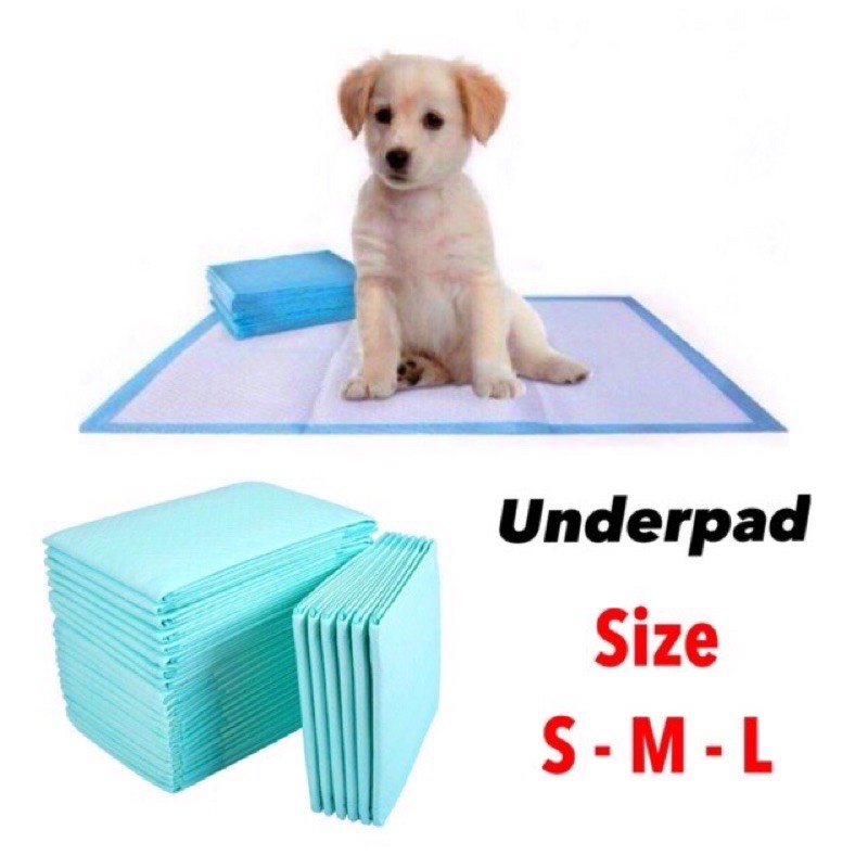 EXOTICGOODS UNDERPAD ANJING UNDERPAD KUCING UNDERPAD HEWAN PERLAK ALAS KANDANG HEWAN ALAS PET TRAY PEE PAD