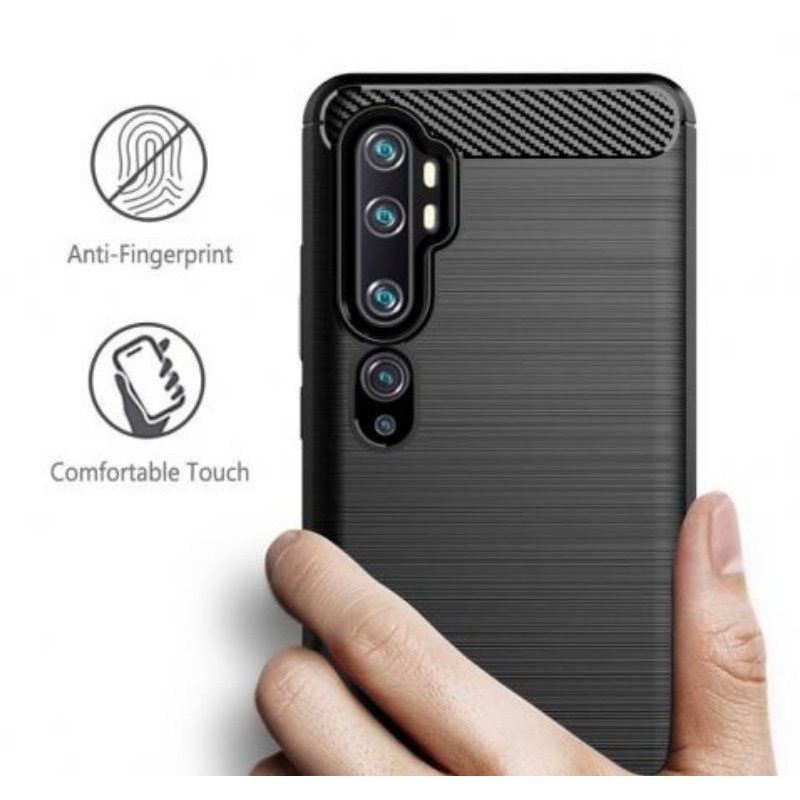 Premium case redmi 9/ note 9/ note 9 pro/mi note 10 fibercarbon ultimatte