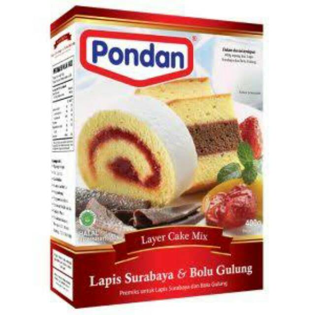 

Bahan Kue pondan