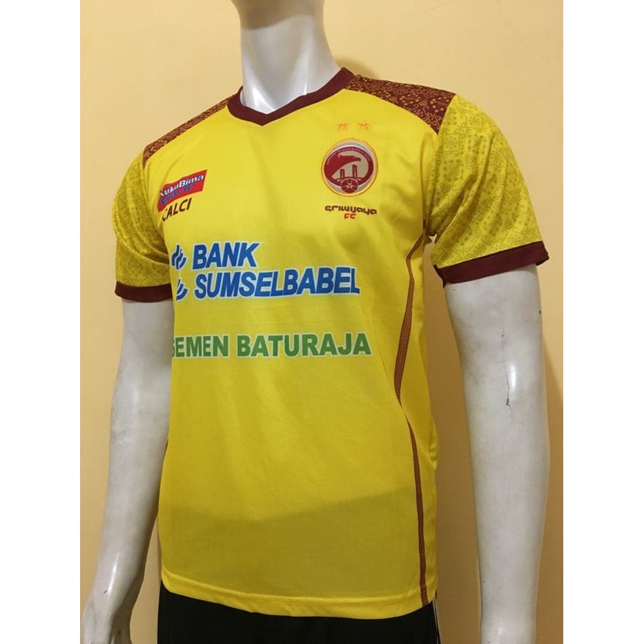 JERSEY SRIWIJAYA FC H LIGA 1 2018 GRADE ORI