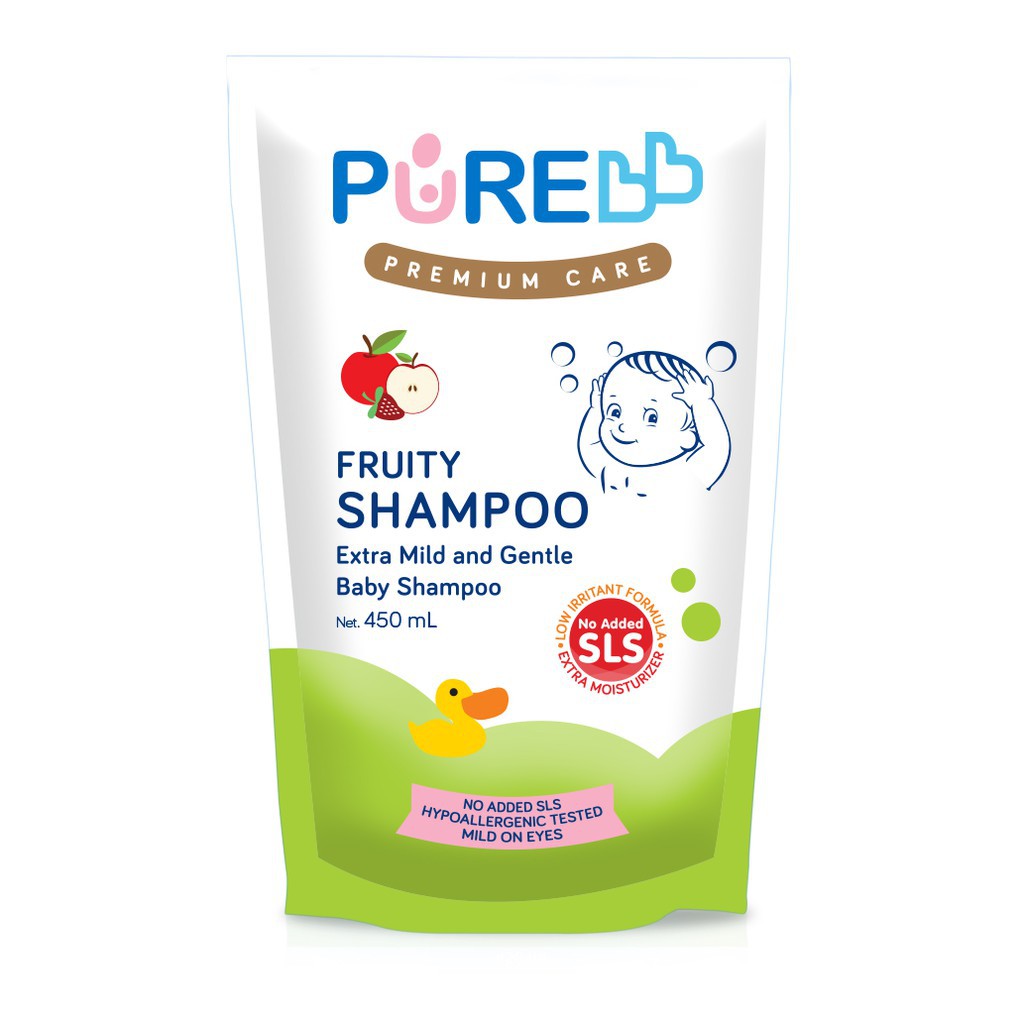 Pure BB Shampoo Fruity Refill 450ml