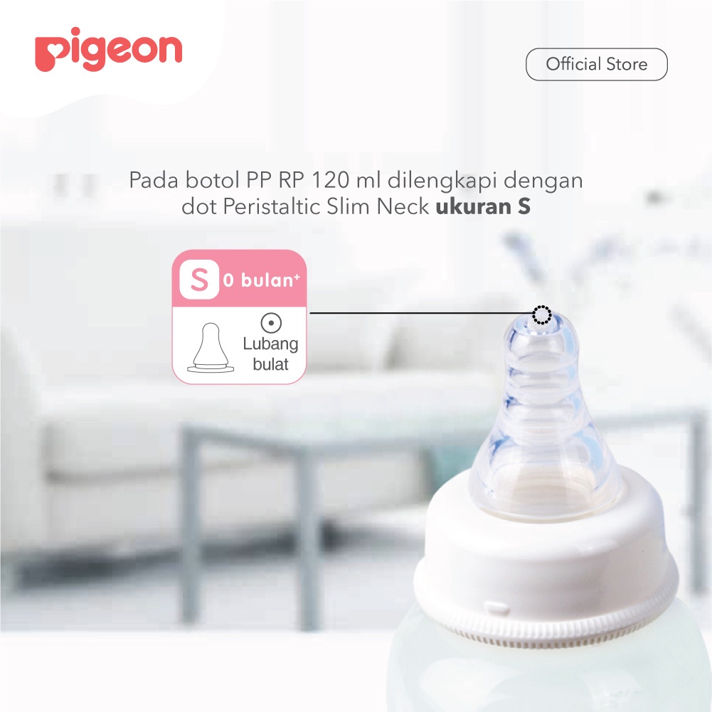 Botol Susu Bayi PIGEON Botol Susu PP RP 120ml Gajah