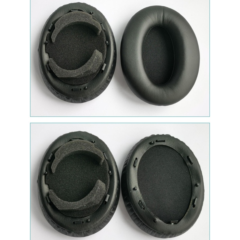 Bt 1pasang Bantalan Telinga Untuk Sony WH-1000XM3 WH1000XM3 Headphone Busa Elastis Earpads Ear Pads Sponge Cushion Pengganti