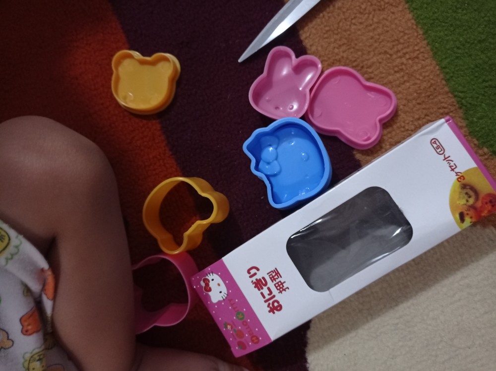 Tgb Cetakan Nasi / Rice Mold / Bento 3 In 1 Karakter (1 Set Isi 3 )