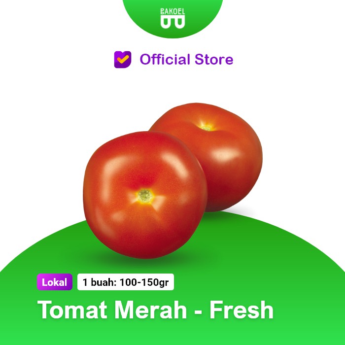 Tomat Segar Harga Per Pcs Bakoel Sayur Online Shopee Indonesia
