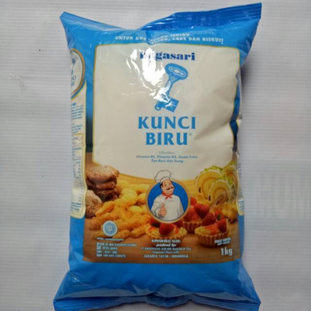 

Terigu Kunci Biru 1 kg