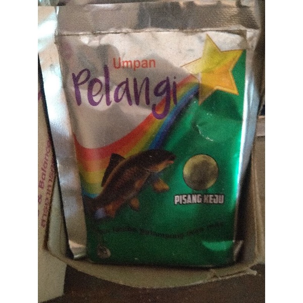 umpan pelangi variant pisang keju