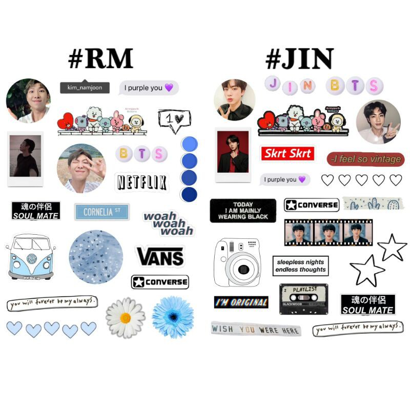 STICKER BTS AESTHETIC TUMBLR