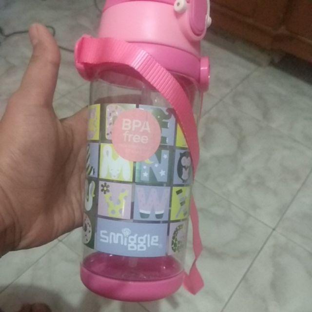 Botol Minum Anak Lions Star Botol Anak Tali Dan Sedotan Karakter Sikat Botol
