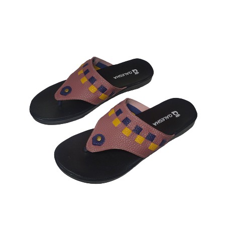 Insyira - Sandal Wanita Annika / Sandal Papirut Wanita Non Slip Alas Hitam / Sandal Wanita Jepit Catur