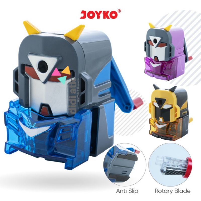 

Rautan Putar Joyko A-60 Karakter Transformer / Serutan Robot Tranformers/ Sharpner Meja Duduk