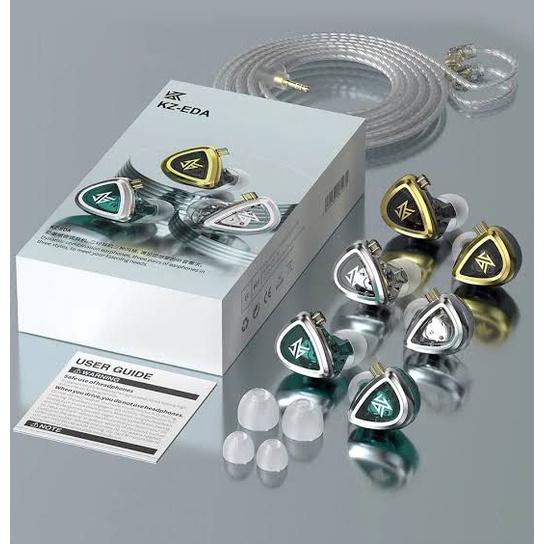 Knowledge Zenith IEM KZ EDA - with Mic Balanced Driver - Garansi Resmi 1 Tahun