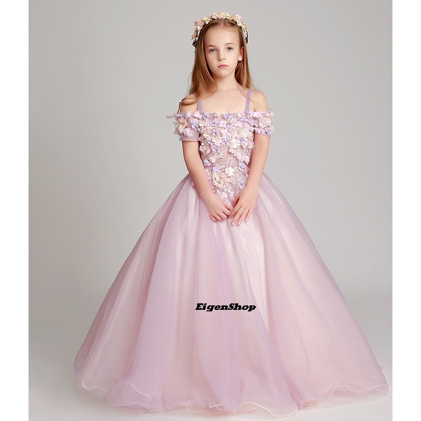A1612005 Gaun Pesta Anak Gaun Pengantin Anak Dress Anak