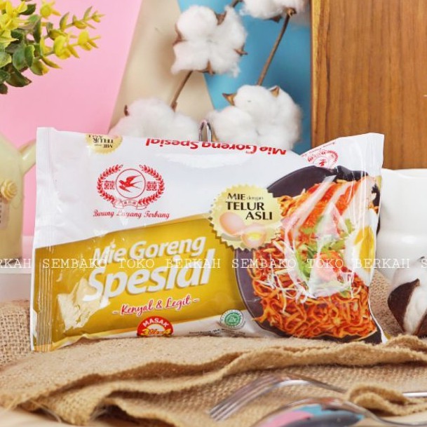 

Mie Goreng Special Cap Burung Layang Terbang Mie Telur 95gr