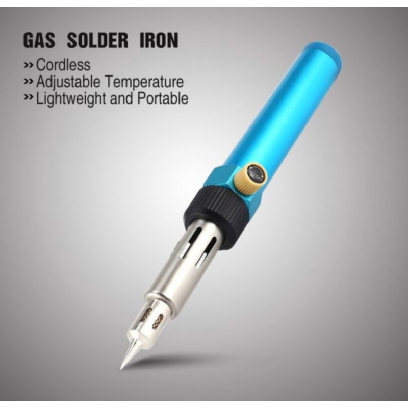 solder portable gas las solder gas butane blow soldering iron mancis solder mini pena