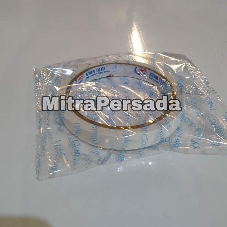 

Isolasi Double Tape STAR Tape 12 mm x 10 Yard Murah PROMO
