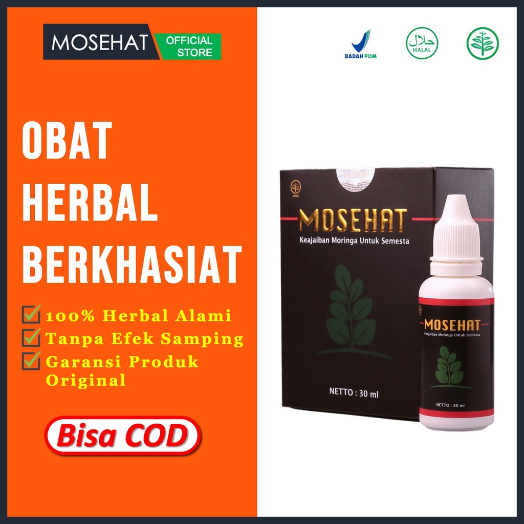 [PALING AMPUH] Mosehat Original Obat Herbal Berkhasiat