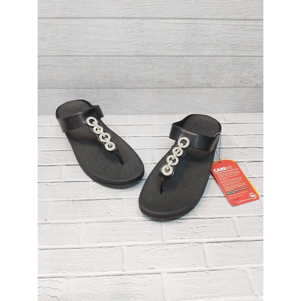 [ NEW ARRIVAL ] FITFLOP FINO SPARKLE TOE / SANDAL FASHION WANITA / SANDAL CANTIK / FITFLOP / KOREA FASHION / SANDAL PEREMPUAN