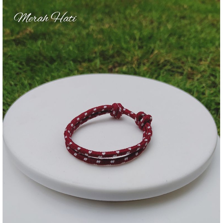 (1Gross) Gelang Simple 3mm Motif Belang Isi 144pcs