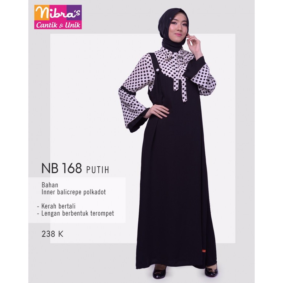 PROMO DISKON 10% GAMIS NIBRAS 168