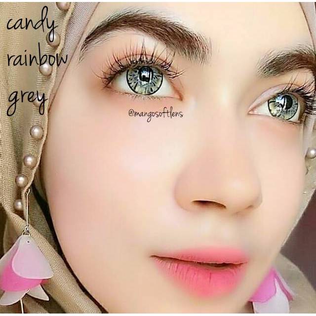 Murahhhh Softlens Candy Rainbow 19.8mm Original