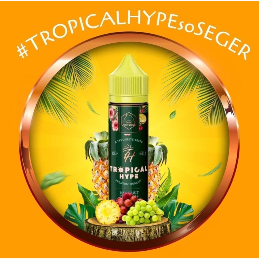 Tropical Hype Mix Fruit Tropical 3MG ORIGINAL 100% AUTHENTIC by Vape Zoo