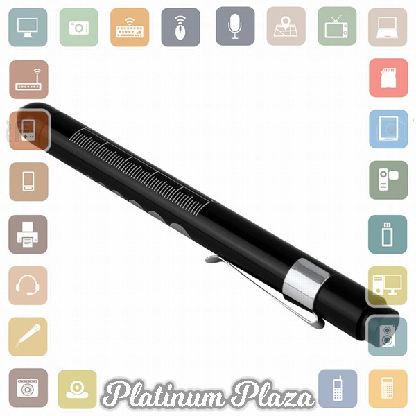 TaffLED Medical light pen Senter LED Flashlight - Ti4 - Black`A0Z2IC-