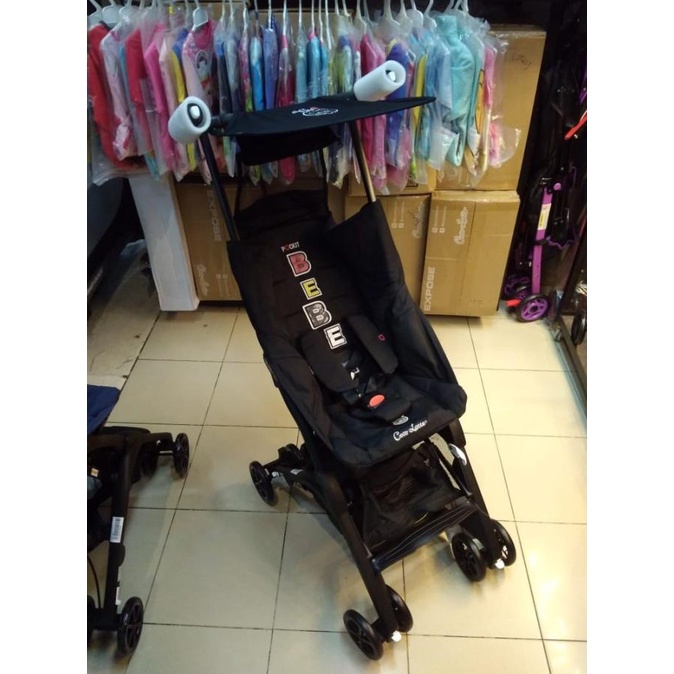 Stroller cocolatte pockit 788 gen 4 black hitam biru navy