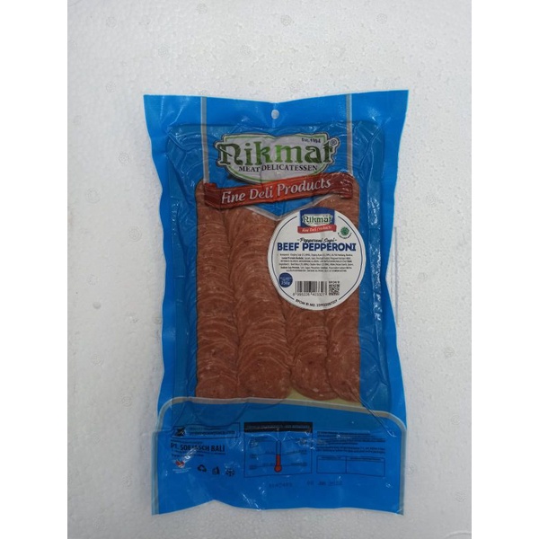 

Beef Pepperoni 250gr