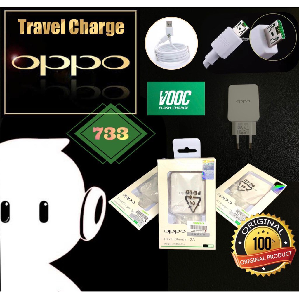Charger Oppo Original Fast Charging/ Charger Oppo F7 F5 F3 F1plus F1s A7 A3s A71 A83 A37(BS)