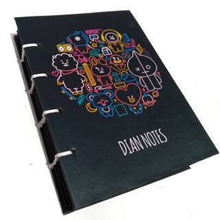 Gambar Buku Agenda notes custom notebook hardcover custom murah buku  